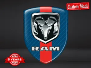 Dodge Harzfolie Premium Abzeichen High-End Folien Sportwagen